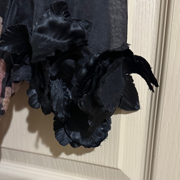 Zimmermann Black and Pink Floral Long Sleeve Dress - Picture 4 of 7